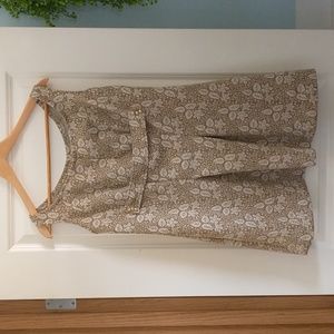 Beautiful Re-imagined Vintage Gold Dress